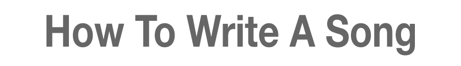 How to write a song - Ken Tamplin Vocal Academy
