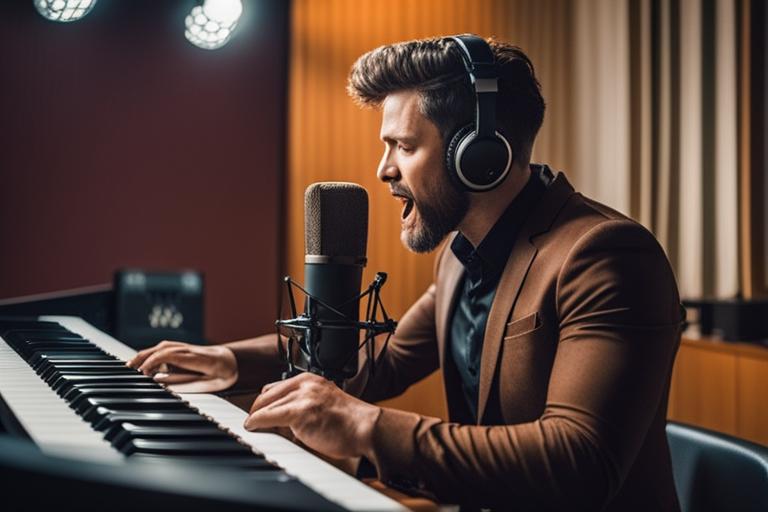 The featured image should contain a male singer in a vocal training session